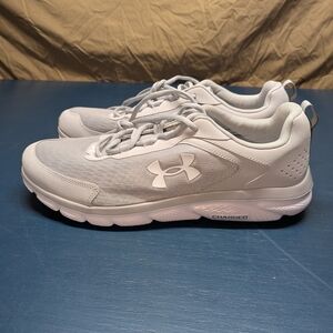 Sz 15 Mens Under Armour Gray Athletic Shoes Charged Assert